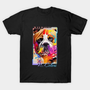 English Bulldog Dog Pet Cute Adorable Animal Compagnon T-Shirt